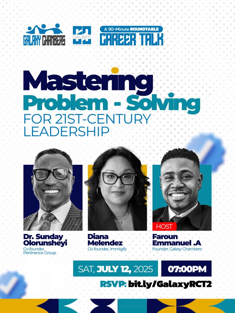 Mastering Problem-Solving event flyer